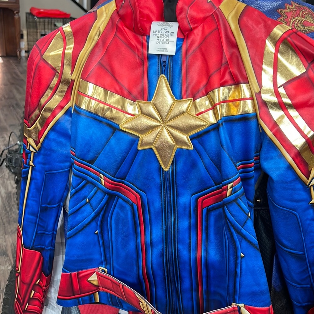 Authentic ‘Disney’ Captain Marvel costume